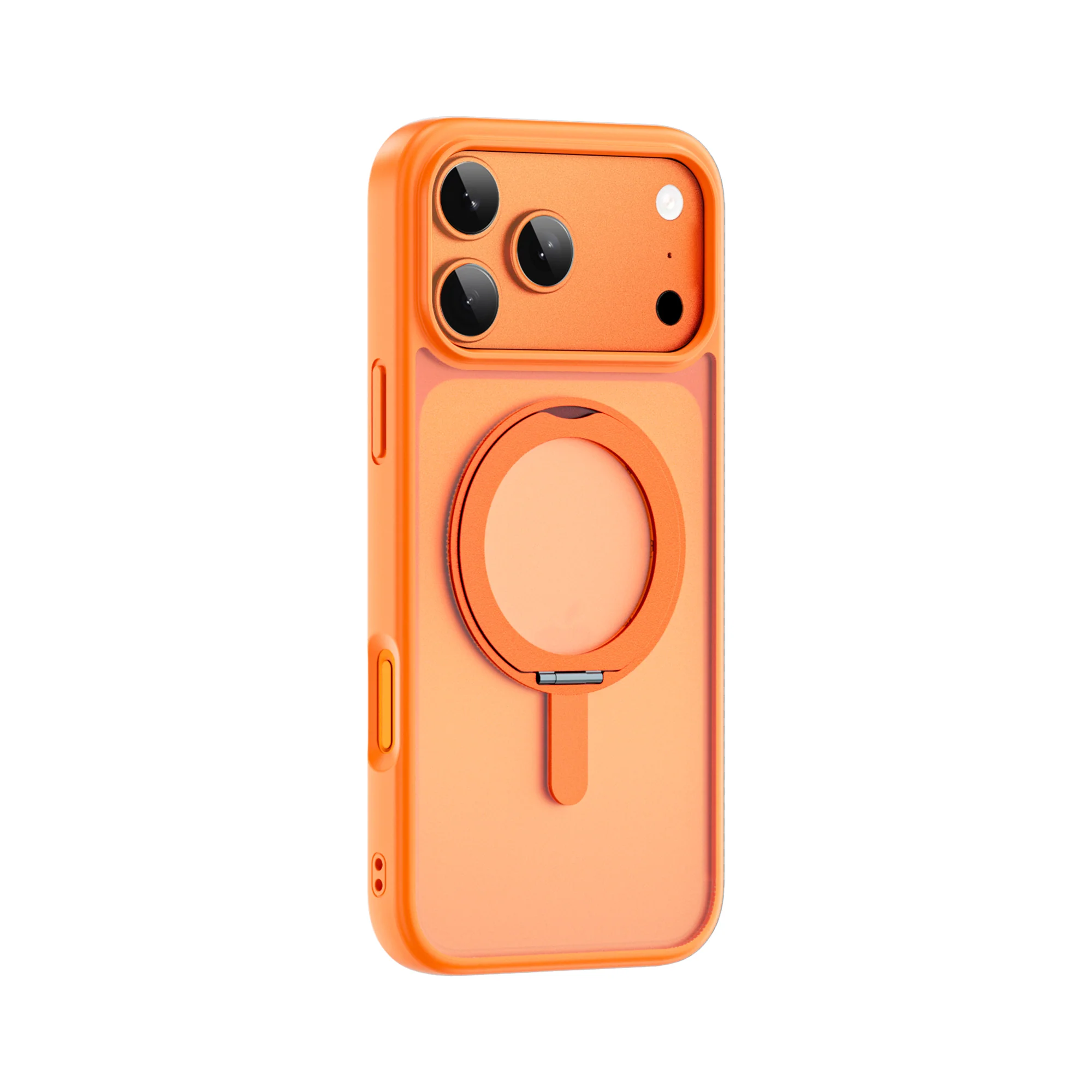 WiWU FGG-202 Soft Touch Magnetic Case with Kickstand Shockproof Skin Feel for IP17 Series