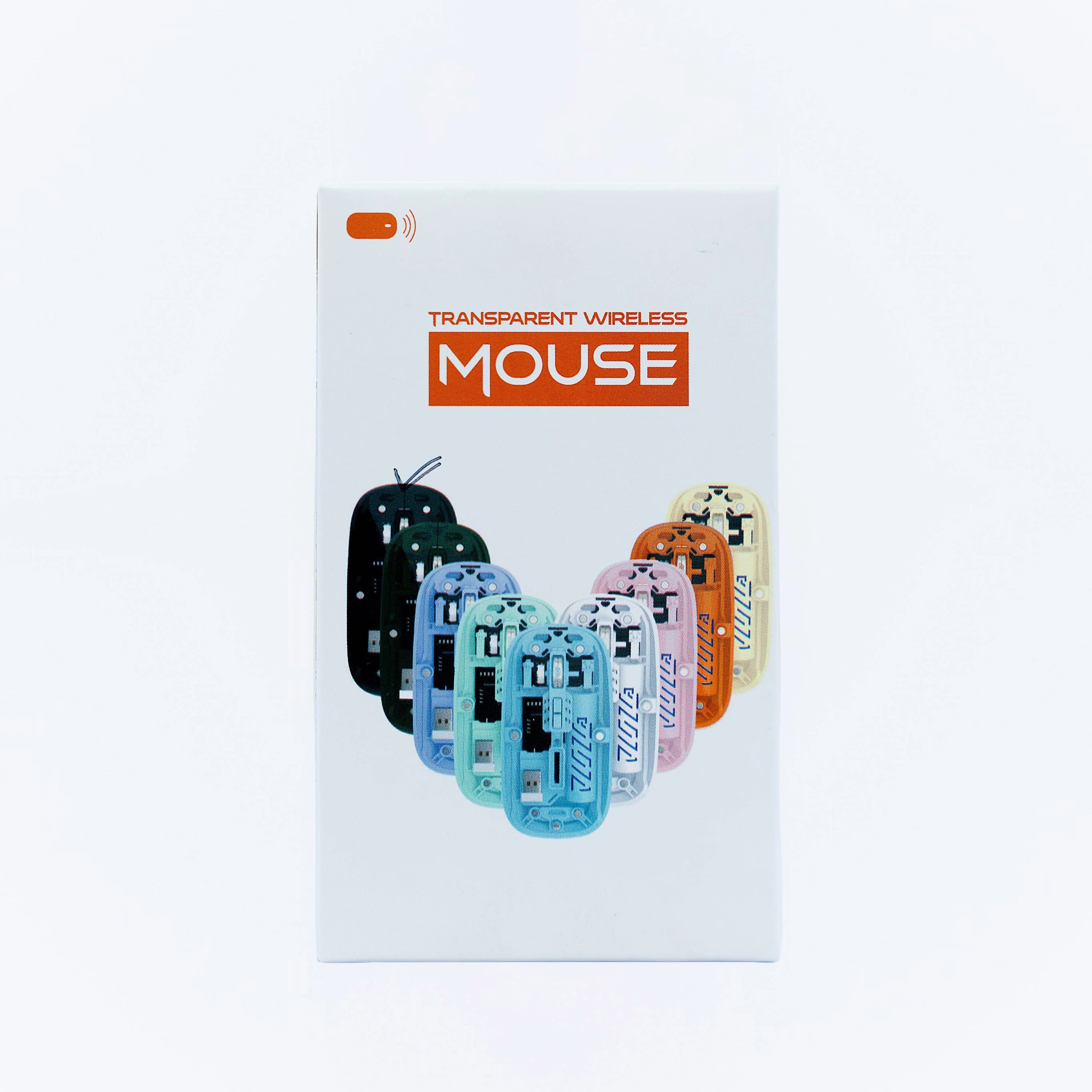 SOLID POWER High Quality Transparent Wireless Mouse