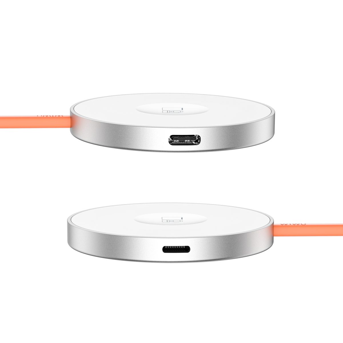 WiWU Wi-W037 Coins 3 in 1 Wireless Charger – White