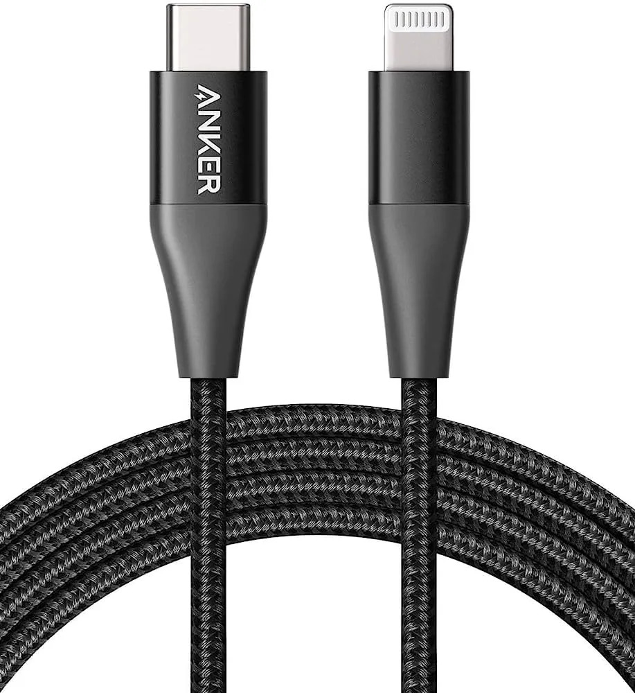 Anker 322 USB-C to Lightning Cable (3ft Braided)