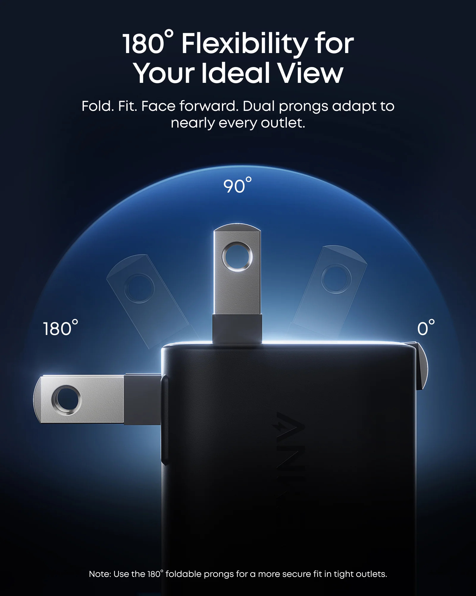 ANKER Nano 45W Smart Display Charger
