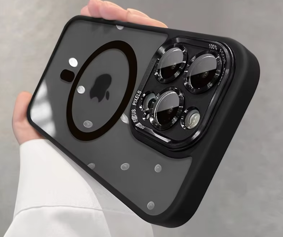 Luxury Acrylic Clear Magnetic For Magsafe Wireless Charge Case For iPhone 12 Pro Max