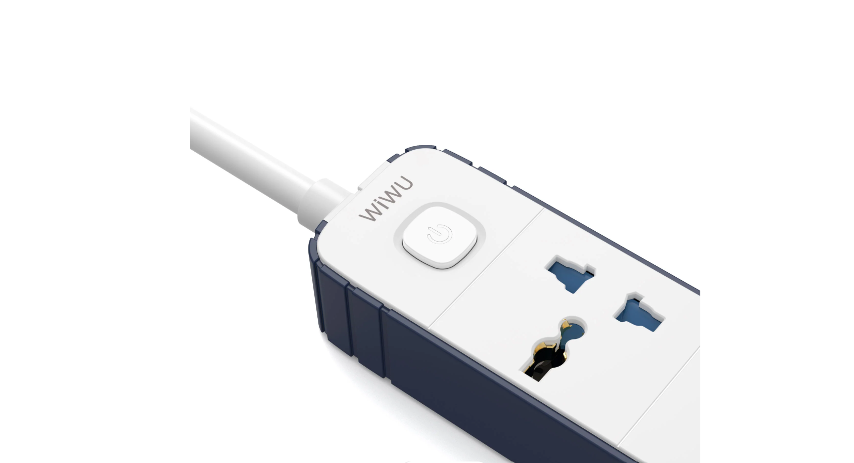 WiWU Wi-S007 PS422 20W GaN 8 in 1 Compact Charging Power Strip
