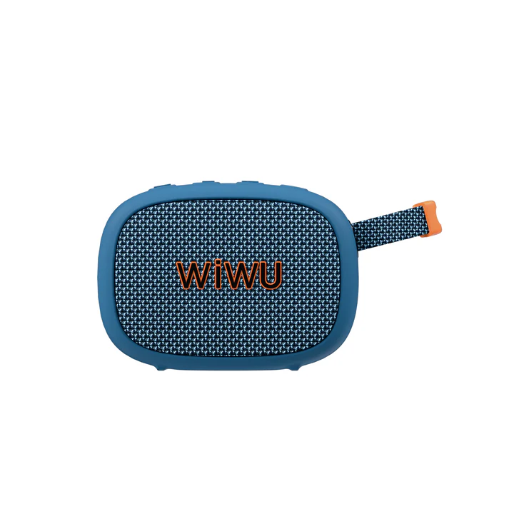 WiWU GO Fun Portable Bluetooth Speaker H1 Waterproof IPX6 21H Playtime Magnetic Base Dual Color Design Type C Bluetooth 5.4