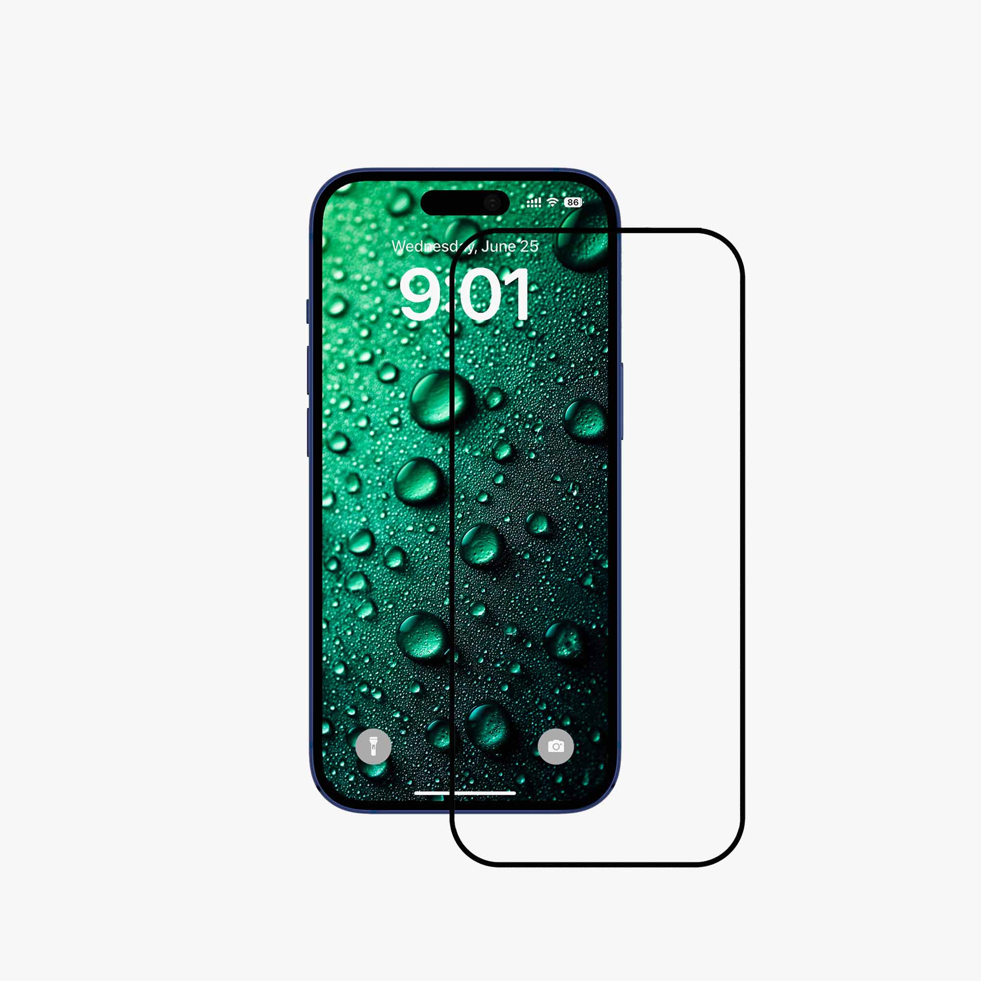 3D Invisible with full coverage design, edge to edge, fully covers and protects your screen